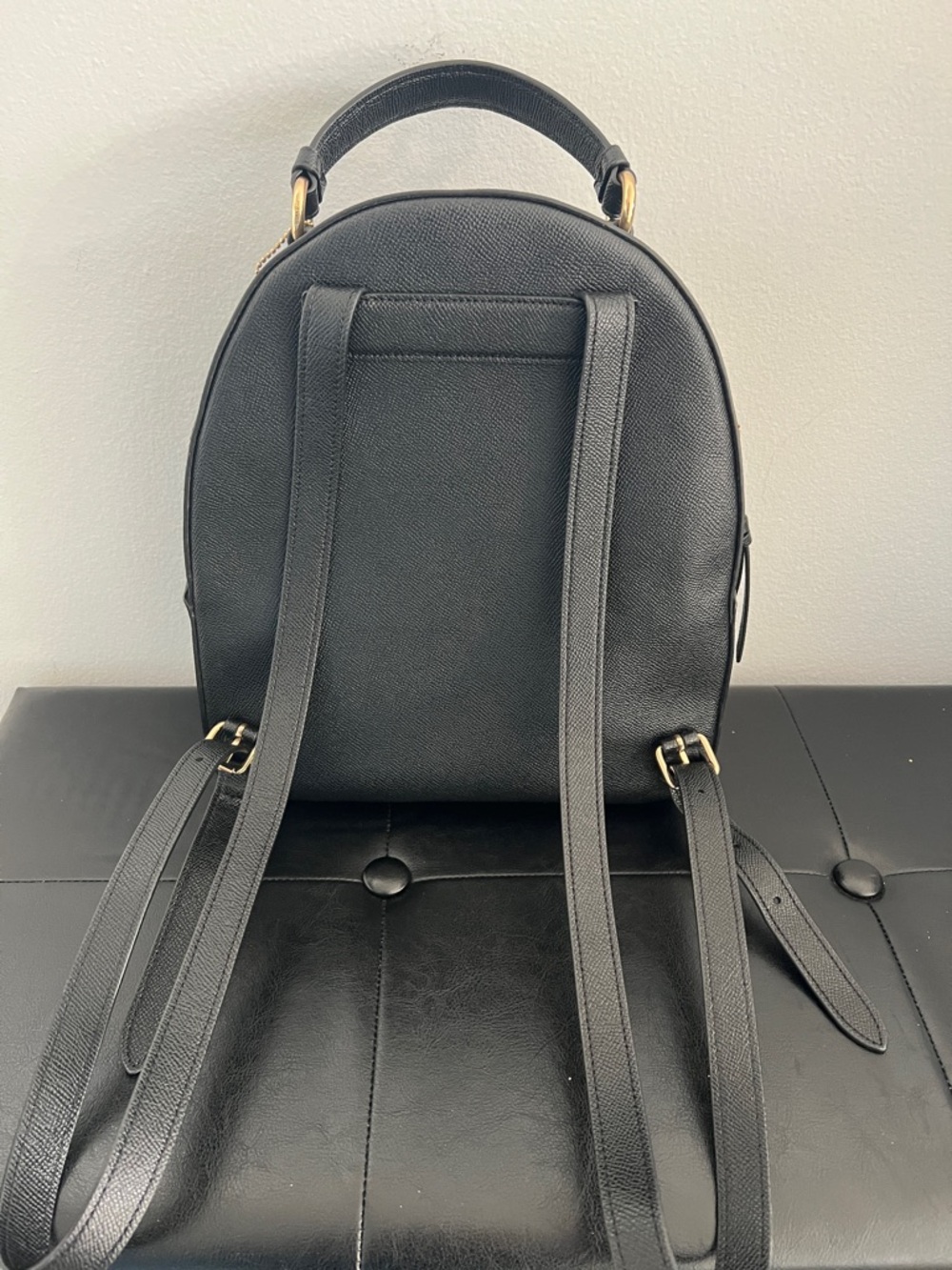 Coach Women’s Leather Backpack - Picture 8 of 9